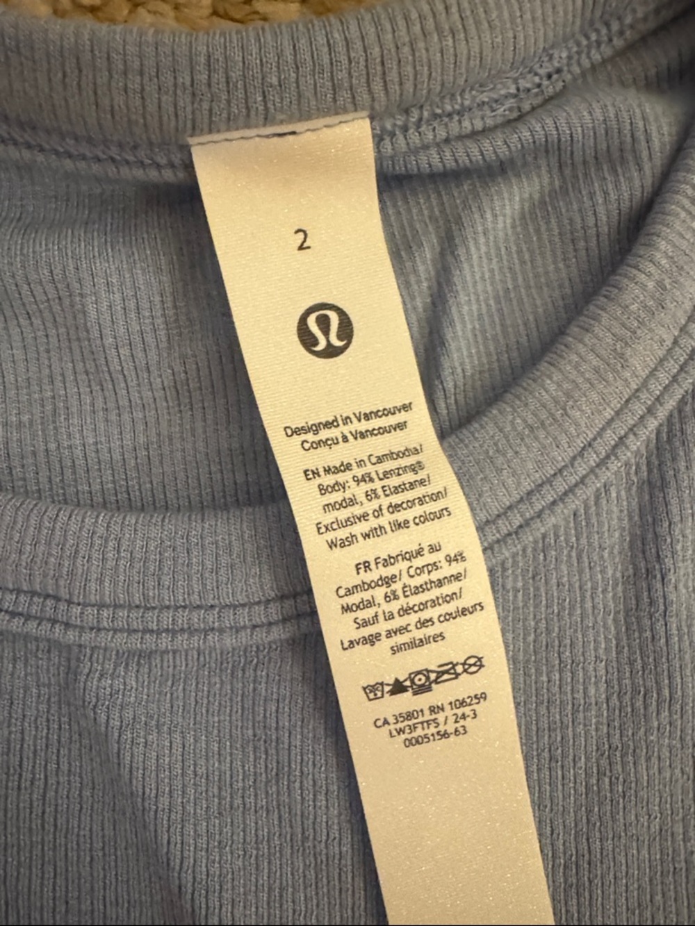 Lululemon Hold Tight Long-Sleeve Top - Picture 2 of 3